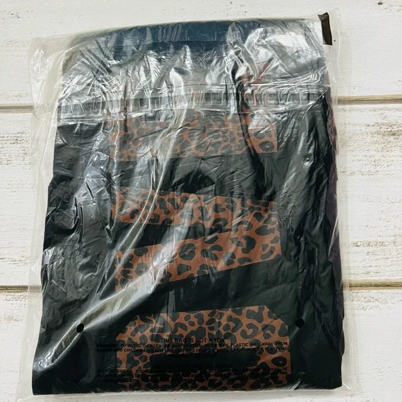 VS PINK Cotton Mid Rise Foldover Leggings Medium - Picture 5 of 8